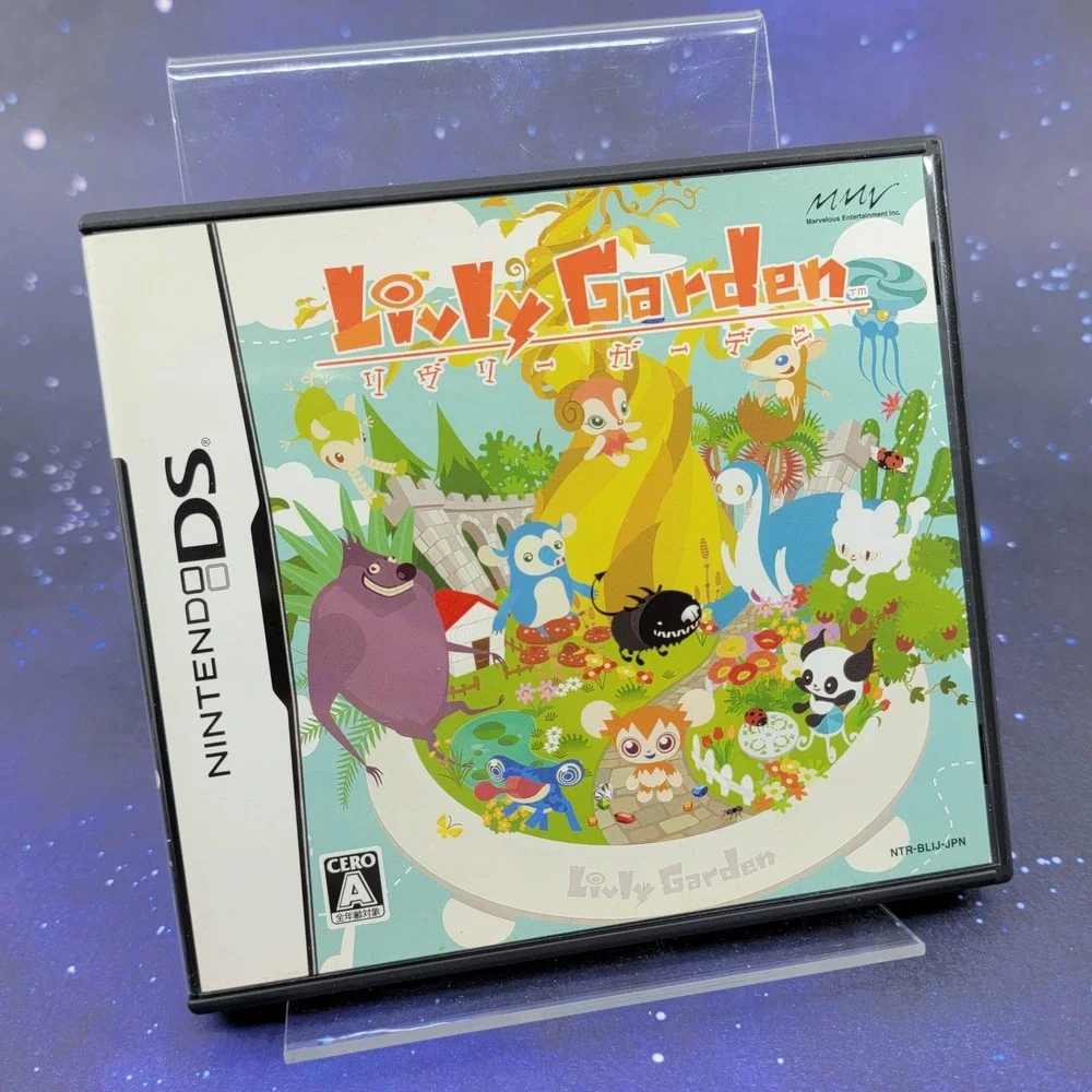 Livly Garden Nintendo DS Japan Import CIB NTR-BLIJ-JPN Marvelous Entertainment